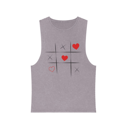 Playful Unisex Tank Top, Casual Summer Wear, Game Night Apparel, Fun Gift for Friends, Outdoor Activities Top