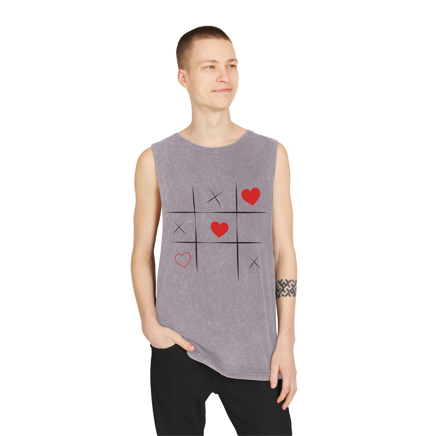Playful Unisex Tank Top, Casual Summer Wear, Game Night Apparel, Fun Gift for Friends, Outdoor Activities Top
