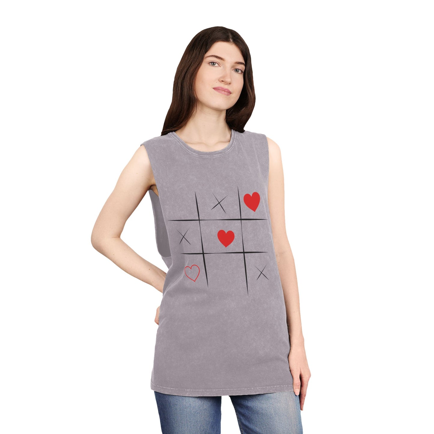 Playful Unisex Tank Top, Casual Summer Wear, Game Night Apparel, Fun Gift for Friends, Outdoor Activities Top