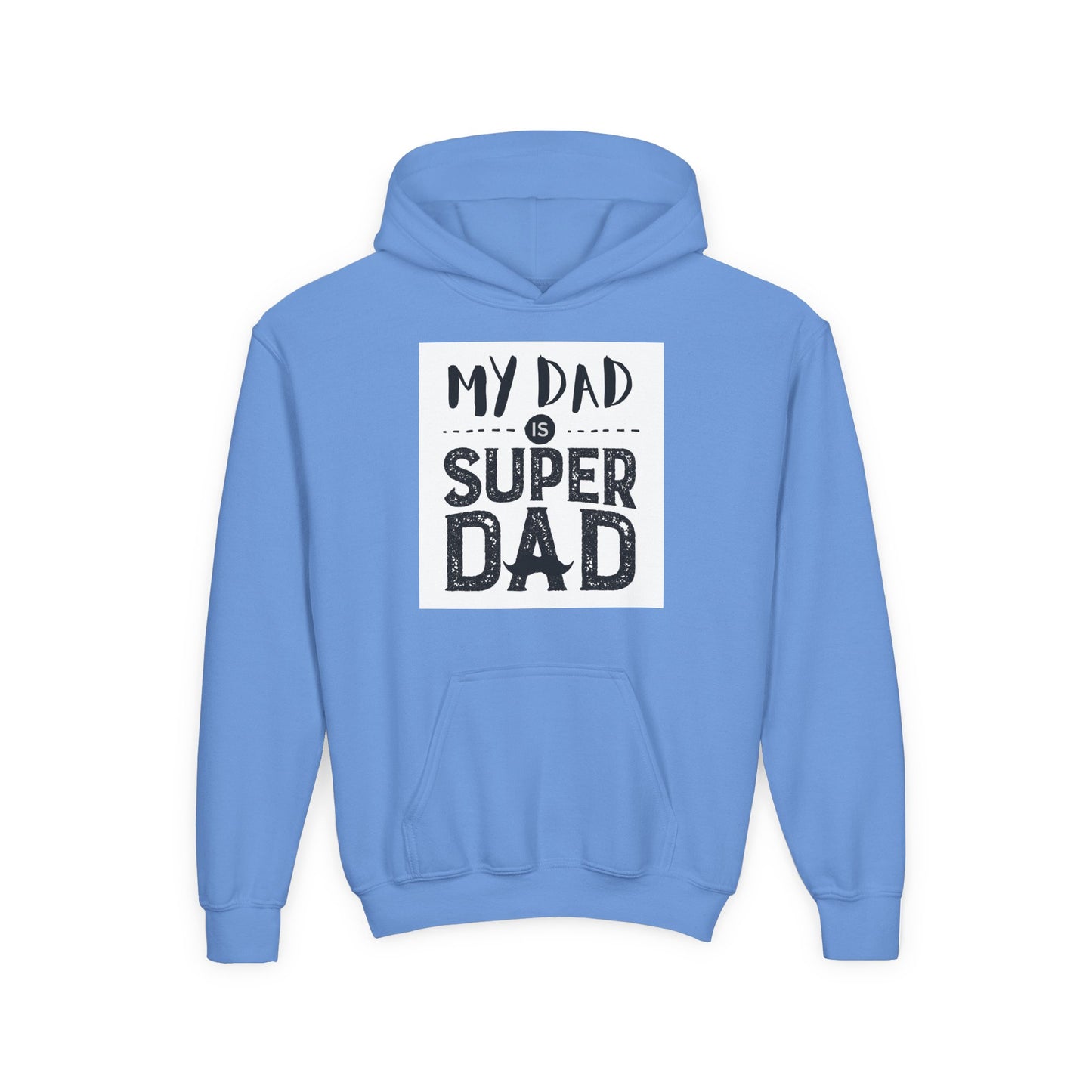 Super Dad Youth Hoodie - Gift for Father's Day, Birthday, Fun Family Wear, Boys Sweatshirt, Casual Gifts