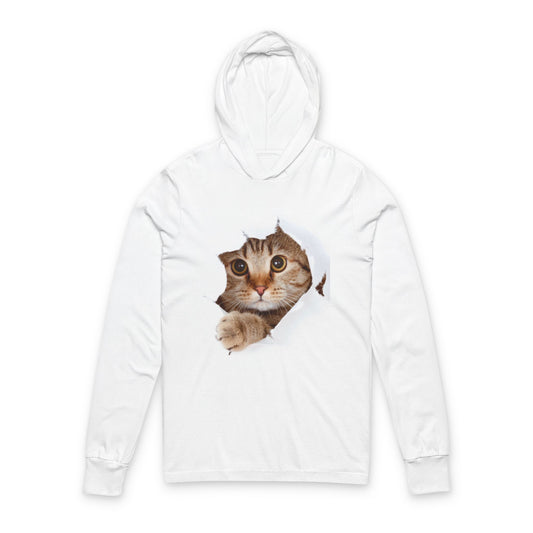 Unisex Hooded Long Sleeve Tee
