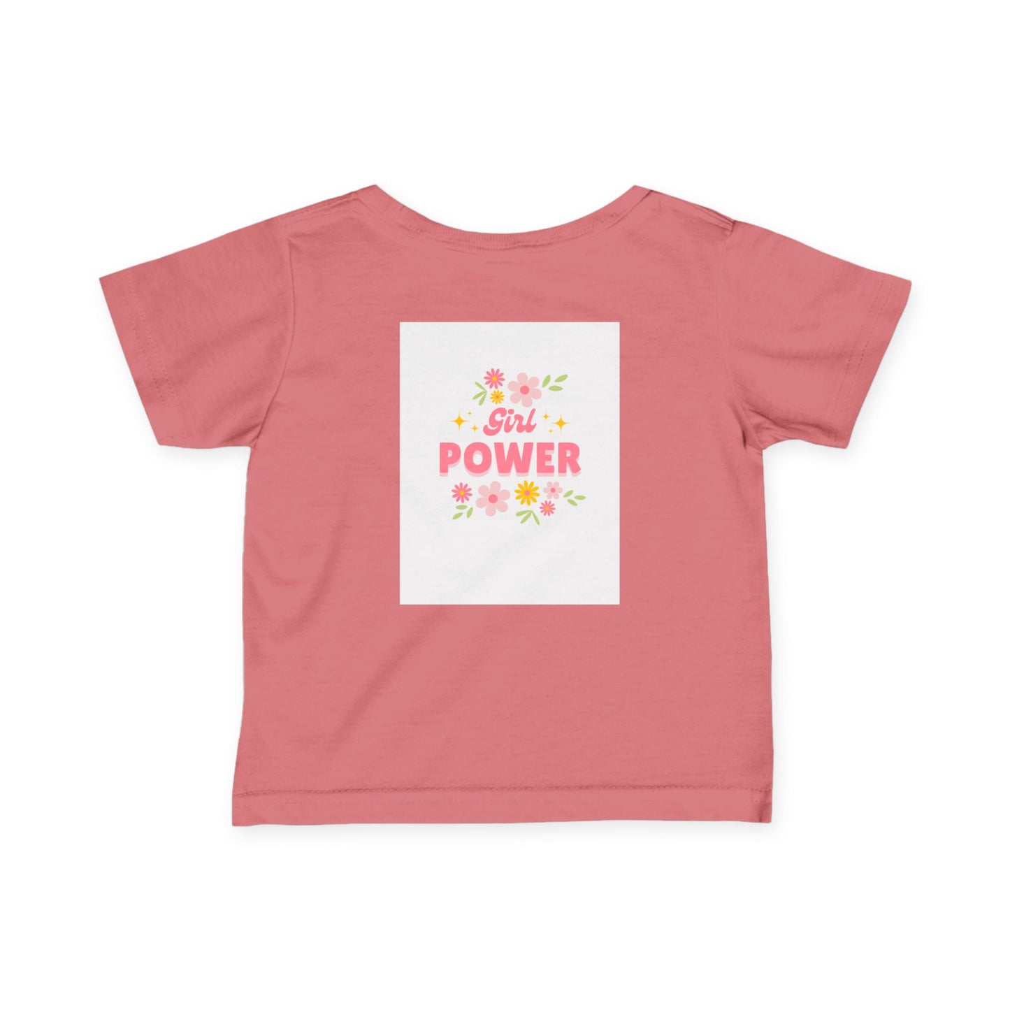 Infant Tee Girl Power Sleeping Hobby Tag Shirt